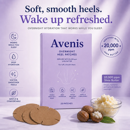 Avenis Shea Butter Heel Patches