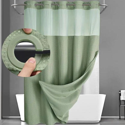Avenis No-Hook Shower Curtain